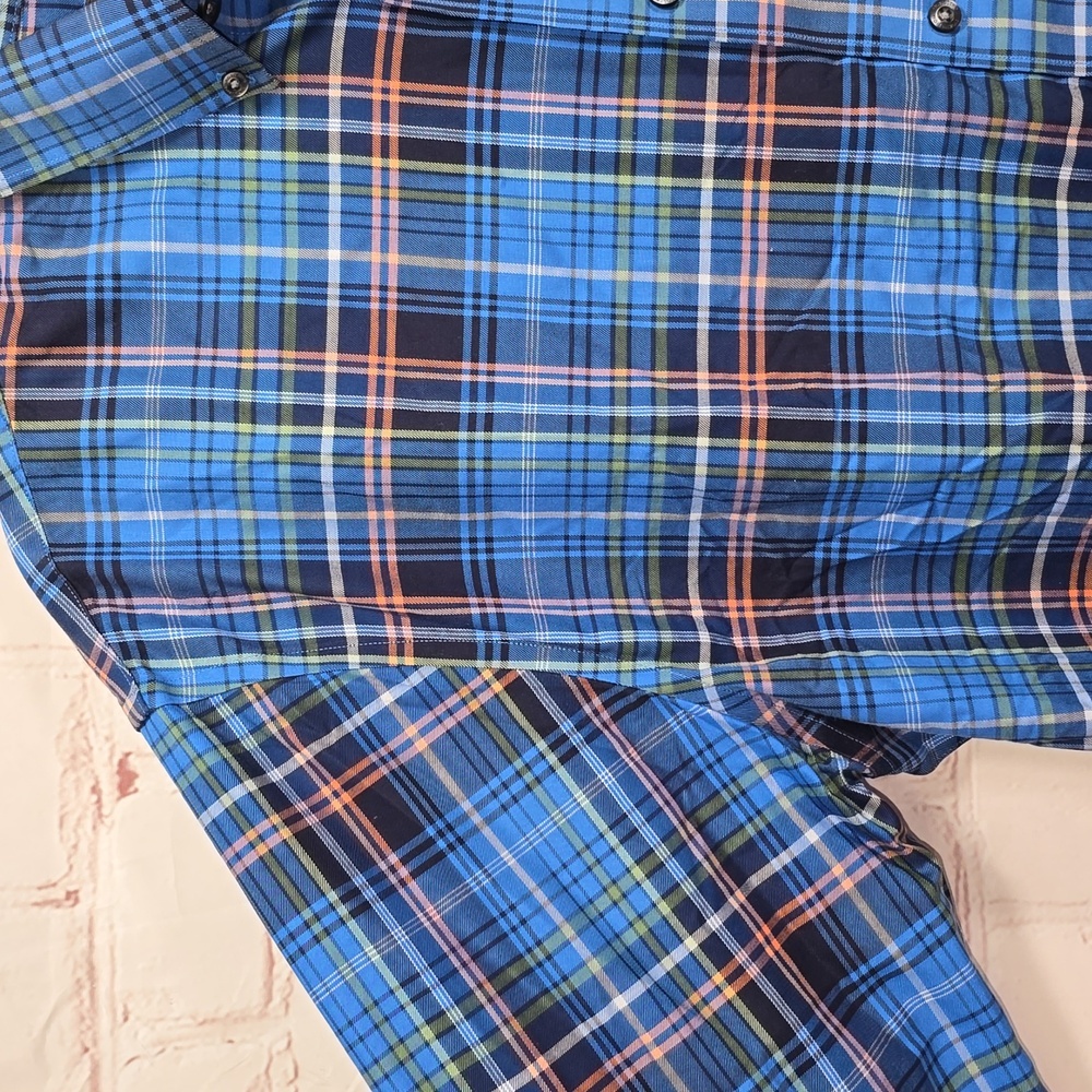 Nordstrom Smartcare Wrinkle Free Cotton Traditional Fit Dress Shirt Mens Size XL - Picture 3 of 14